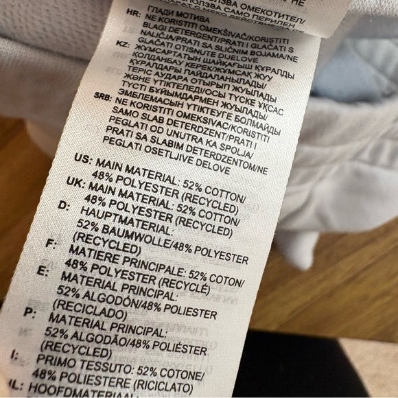 Adidas Gray and Blue Athletic sweat Shorts Lightweight Performance - Picture 10 of 10